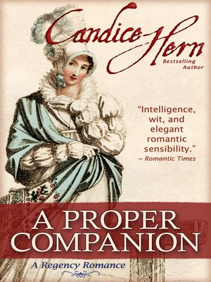 cover image of A Proper Companion